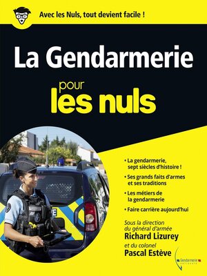 cover image of La Gendarmerie pour les Nuls